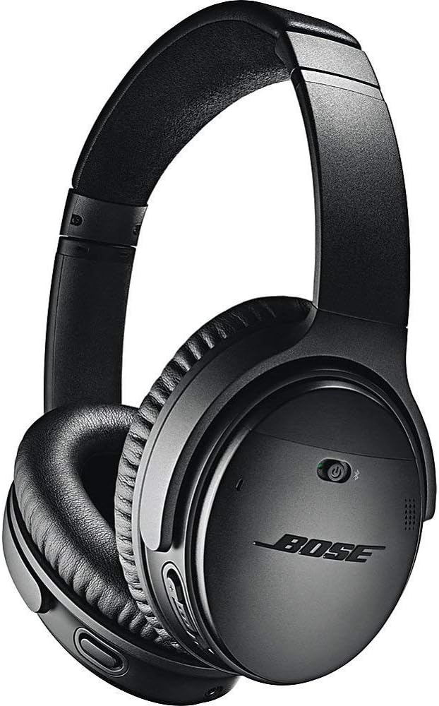 Casque Bose QuietComfort 35 Sans Fil Noir - Réduction De Bruit, Micro Intégré, Bluetooth