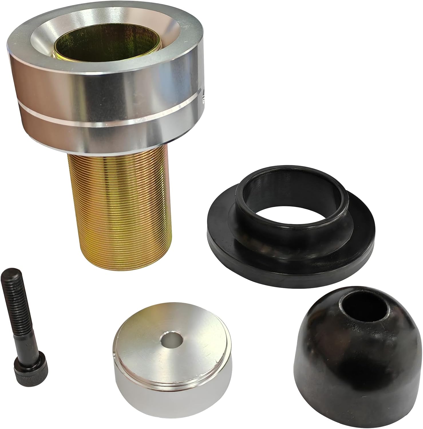 Front Adjustable Coil Spacer Kit Coil Over Spacer System for Wrangler TJ LJ Comanche MJ Cherokee XJ Grand Cherokee ZJ