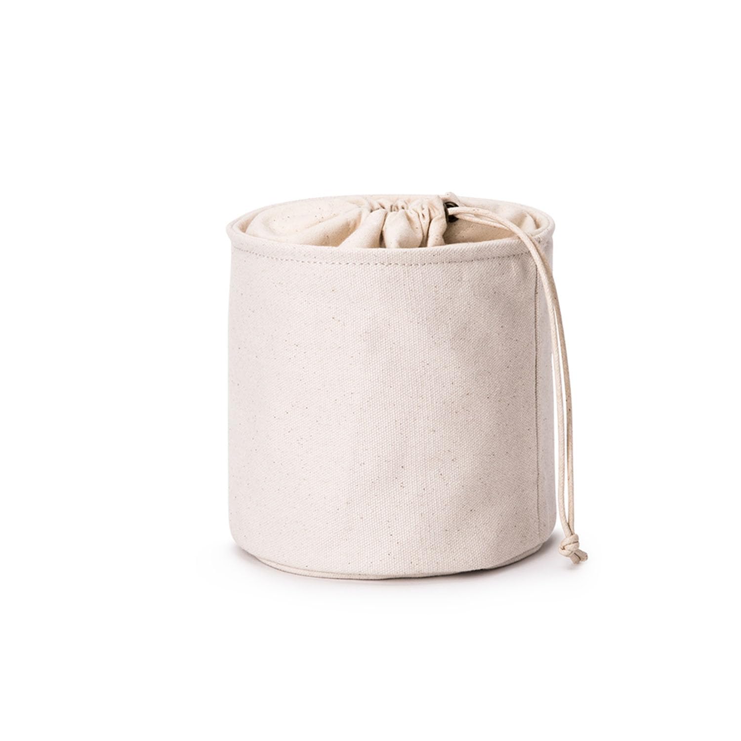 YONBENYONBEN Purse Organizer Insert, Bag Compartment Organizer with Pure Cotton Canvas, Round Storage Pocket - Bag Shaper Easy Access (M, Beige)