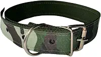 Coleira para Cachorros Grandes Camuflada Militar