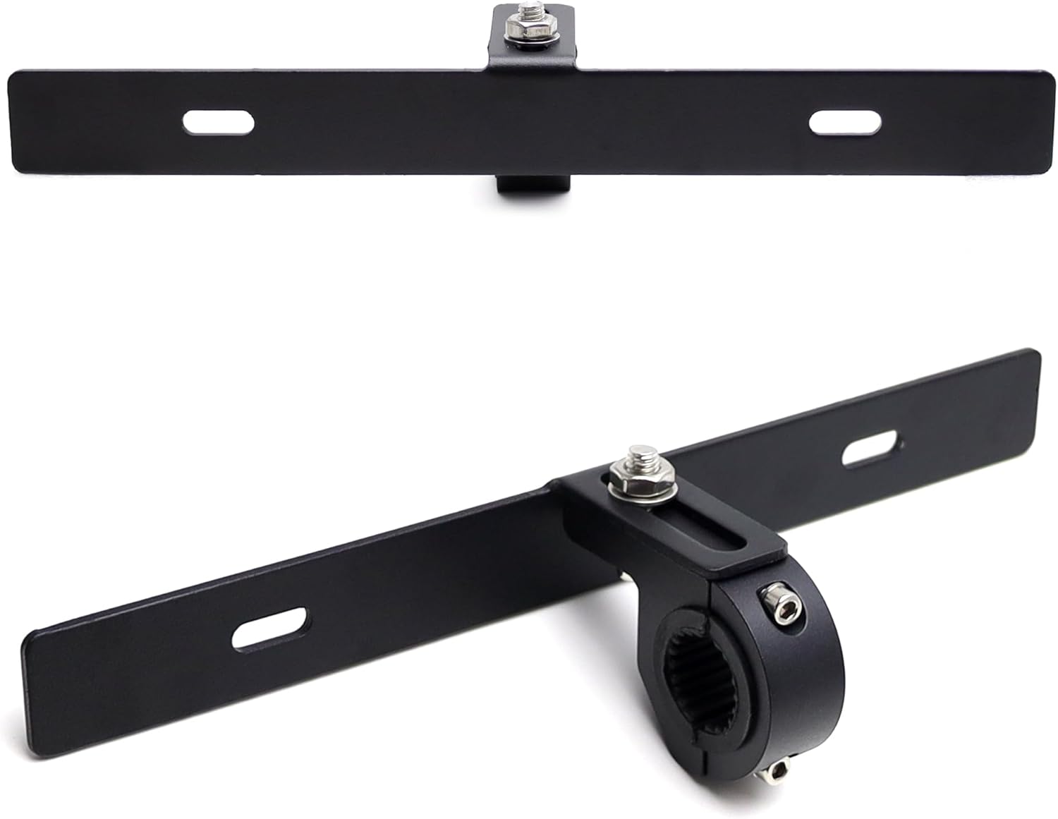 iJDMTOY Front Tow Hook Fit License Plate Relocation Mount, Compatible with Ford F250 F350 F450 (Most Generations)