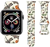 Correas de reloj deportivas compatibles con Apple Watch de 38 mm, 40 mm, 41 mm, para mujeres y hombres, correa ajustable de silicona suave de repuesto para iWatch Series 7, 6, 5, 4, 3, 2, 1 SE
