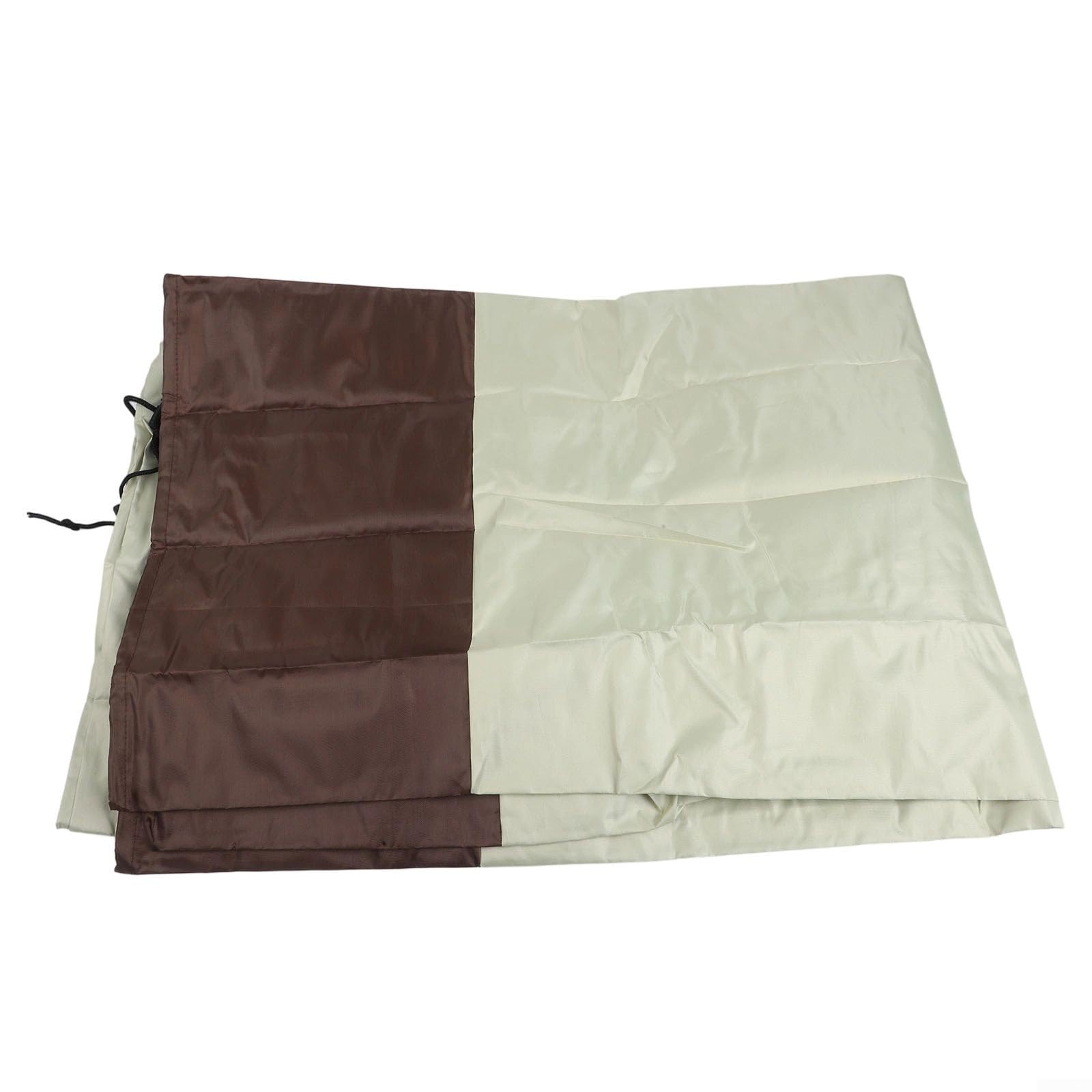 Waterproof Firewood Cover Heavy Duty 210D Fabric for Log Store - Weather Resistant Shield 8FT Beige(4FT)