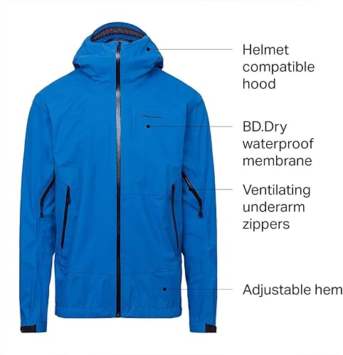 Miniatura 3 de Black Diamond Equipamiento Highline Stretch Shell - Hombre - Ultra Blue - Mediano, Ultra azul