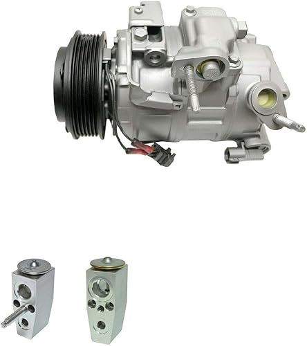 RYC Kit de compresor de aire acondicionado automotriz KT E030 (para vehículos con A/C trasero)