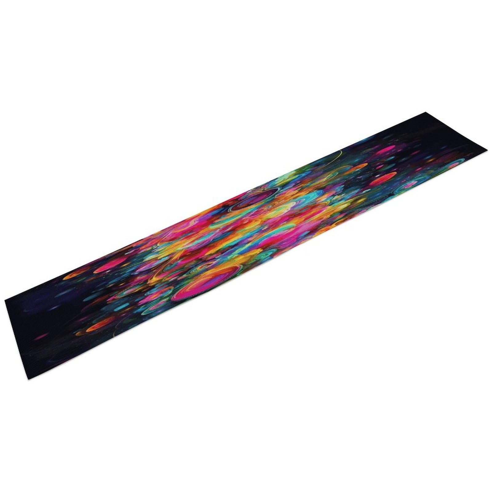 Chemin de table épais coloré anti-rayures pour protéger la table de cuisine et salle