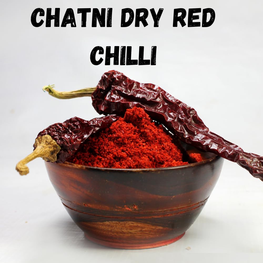 Solapur Chatni Dry Red Chilli (Jawari/Desi/Tikha Lal Mirchi) 500gm