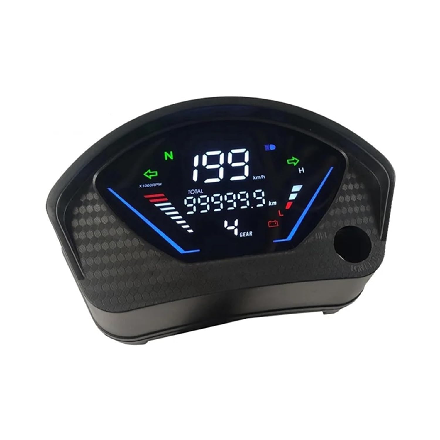 Motorcycle Speedometer Tachometer Motorcycle Digital Speedometer Odometer Gauge Versatile Dashboard for HO&ND&A CD70 JL70 JH70 Accessory