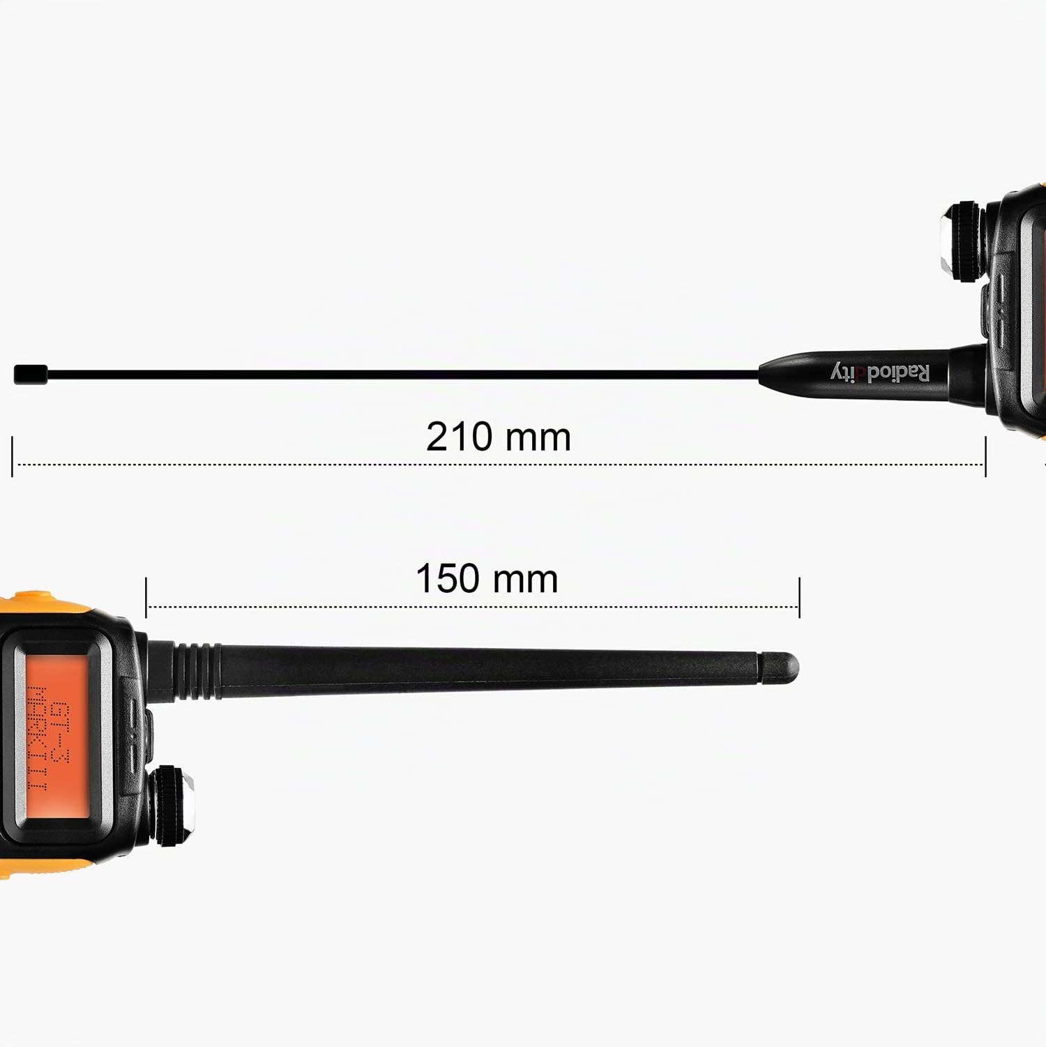 Baofeng GT-3TP Mark III Talkie Walkie Double Bande UHF/VHF 144-146/430-440MHz Tri-Power 8 W/4 W/1 W Radio Bidirectionnelle