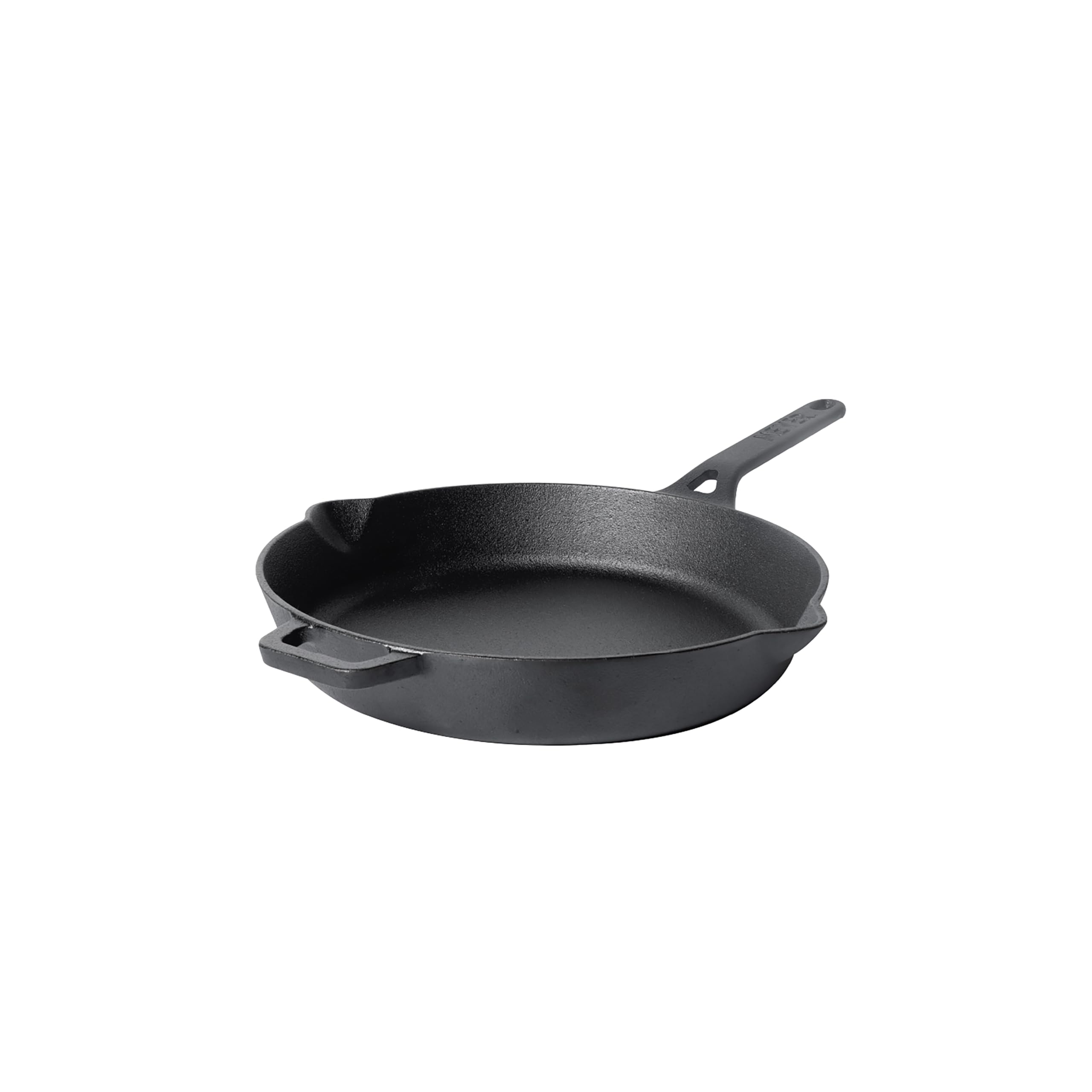 Meyer Pre-Seasoned Cast Iron Frypan | Cast Iron Skillet | Frying Pan | Iron Fry Pan | Cast Iron Utensils for Cooking, Gas and Induction Compatible, 26cm, Black