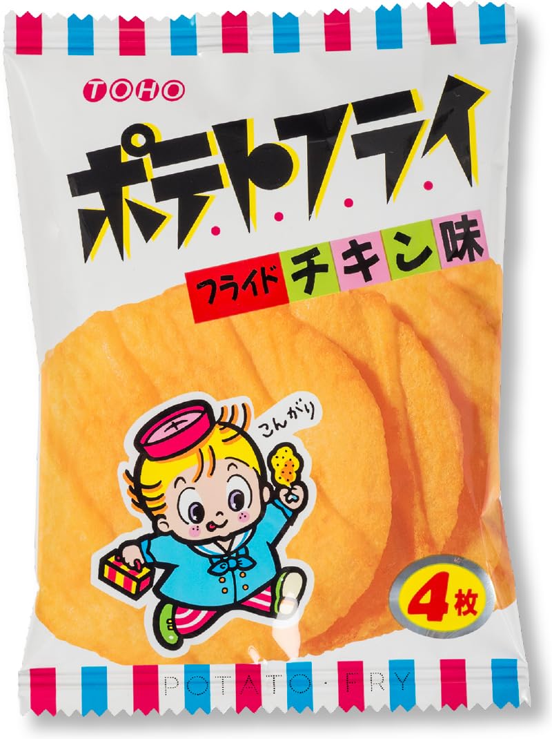 Amazon.co.jp: 東豊製菓 ポテトフライ 3種アソート （フライドチキン