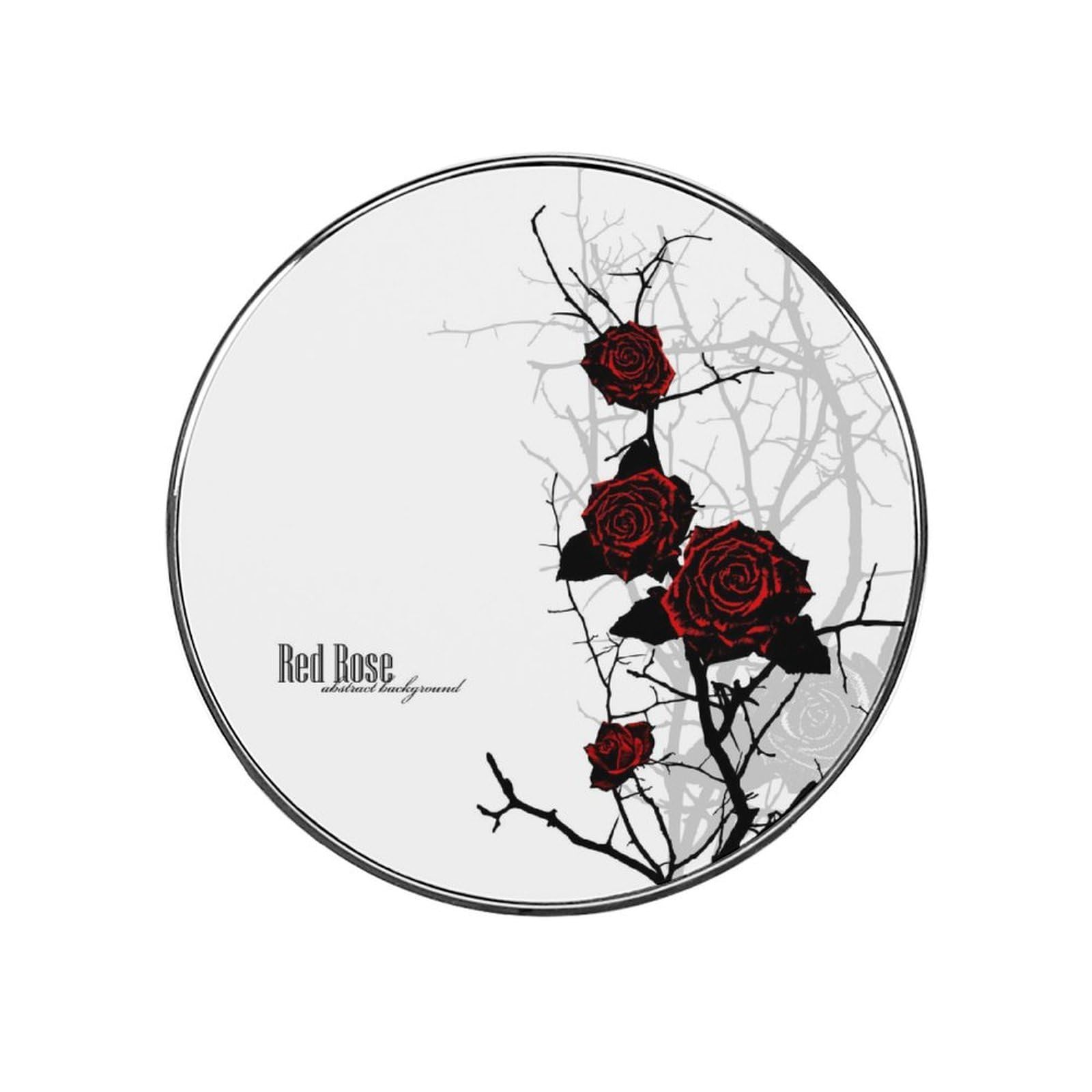 Roses Alloy Fridge Magnet For Office Cabinet Refrigerator Whiteboard Photo