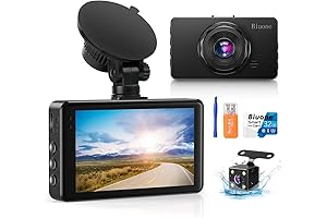 Yi Dash Camera Front and Rear, 1080P Car Camera with Super Night Vision