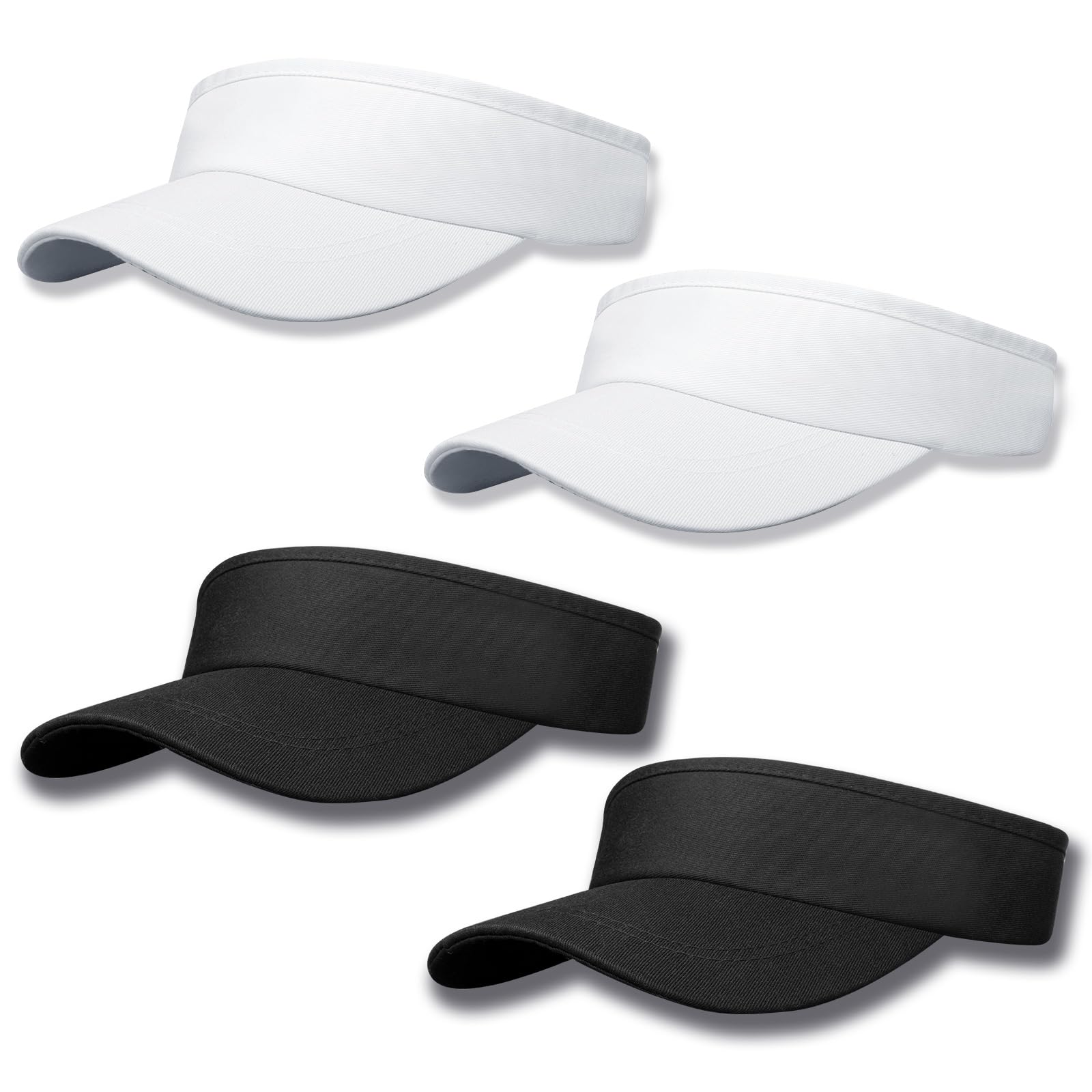 Adjustable Sport Sun Visor Hats Bulk Solid Color Blank Golf Cap Anti Ultraviolet for Beach Tennis Baseball
