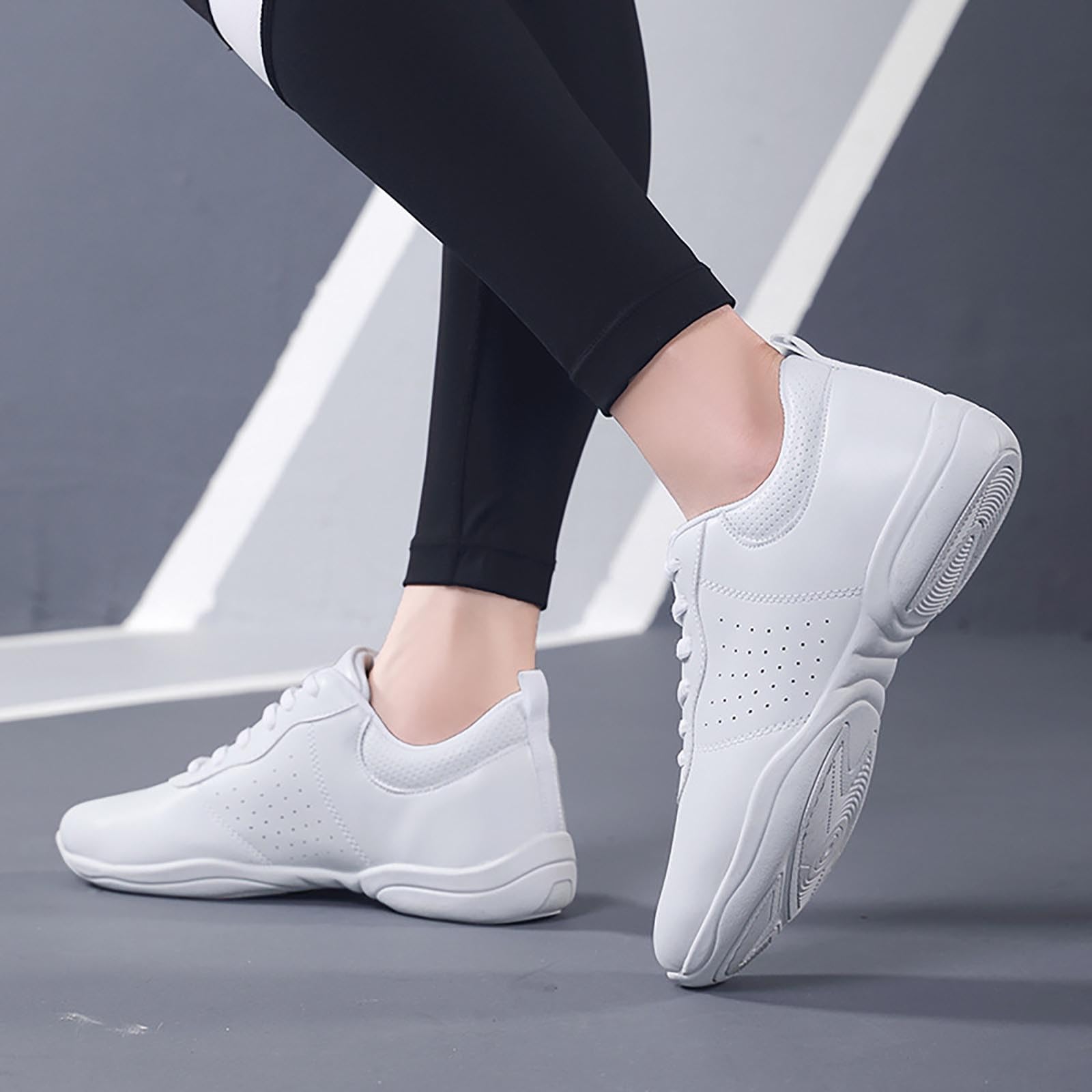 Scarpe Donna da Passeggio Sneakers Casual Sintetica con Fori Antiscivolo per Lavoro e Uso Quotidiano Scarpe Palestra Donna 35-46