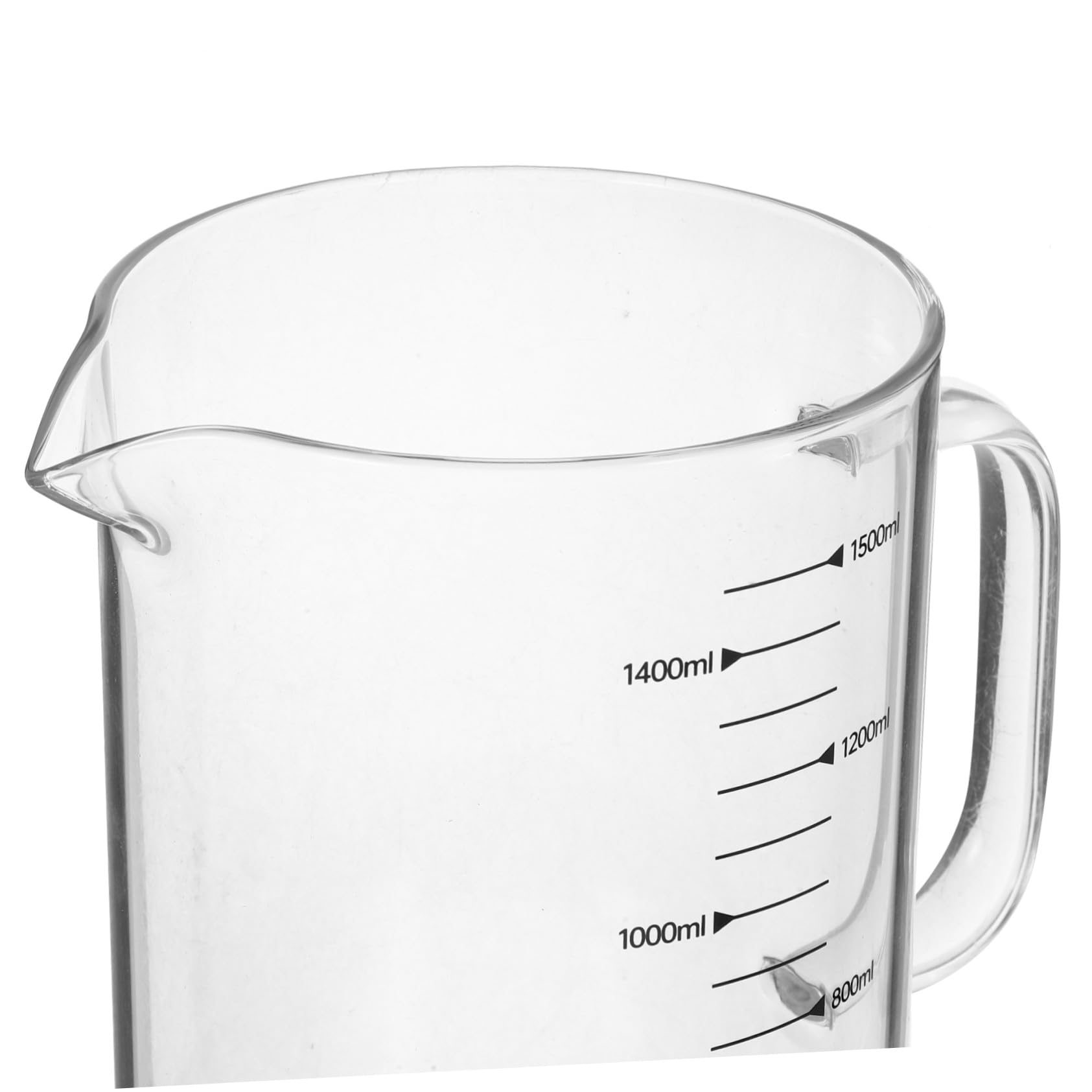 1500ml Misurino in Vetro con Manico per Liquidi