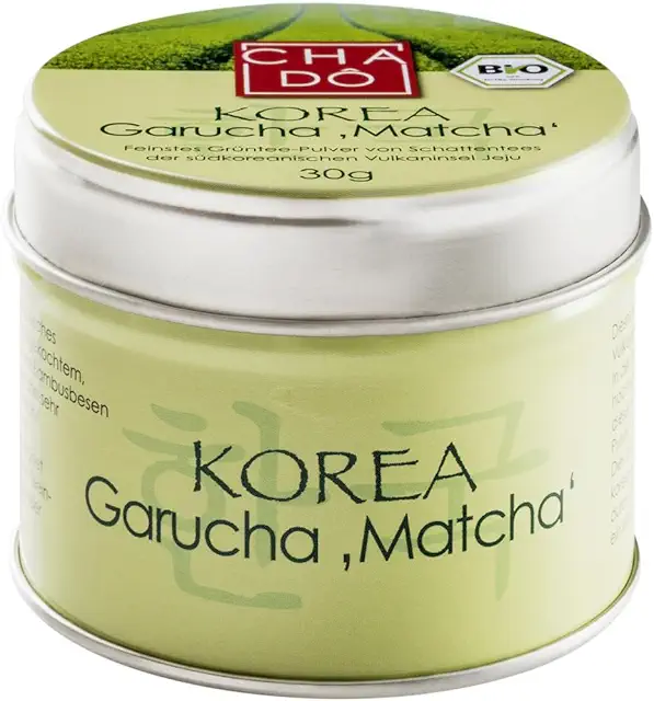 Bio Matcha Pulver aus Südkorea - 18x30g Dose mit exzellentem Preis-Leistungs-Verhältnis