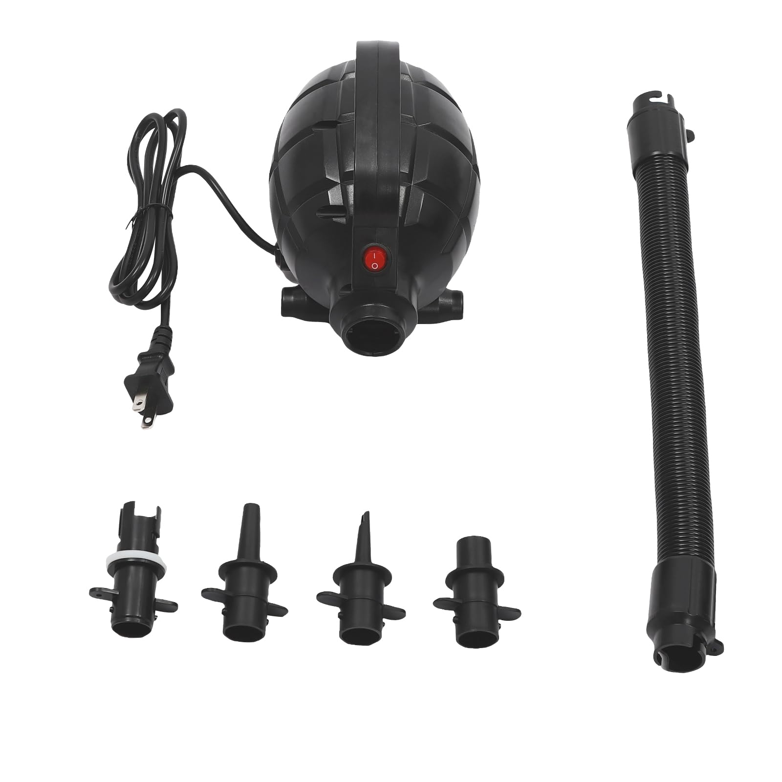 GEYOPMID Golf Net, 11.48X9.84X9.84 FT Golf Practice Net with 800W Blower Golf Practice Swing Simulator Net Cage Tent Floor Mount Golf Nets for Backyard (Blower Voltage 110V, 60HZ)