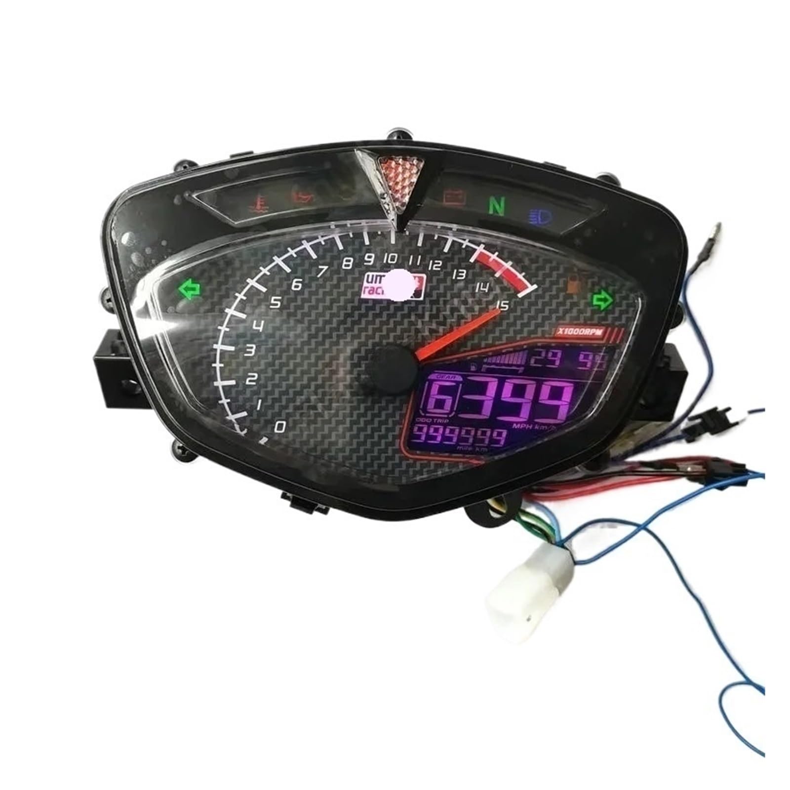 Tacómetro Digital para Motocicleta, Odómetro Y Velocímetro para Ya&maha 135 LC V1/Jupiter MX Sniper, Medidor UMA medidor
