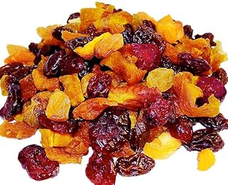 Traina Foods Organic Baker's Fruit Medley - 5 lb Case | Sun-Dried Blend of Apricots, Peaches, Nectarines, Raisins, Pears, Cranberries