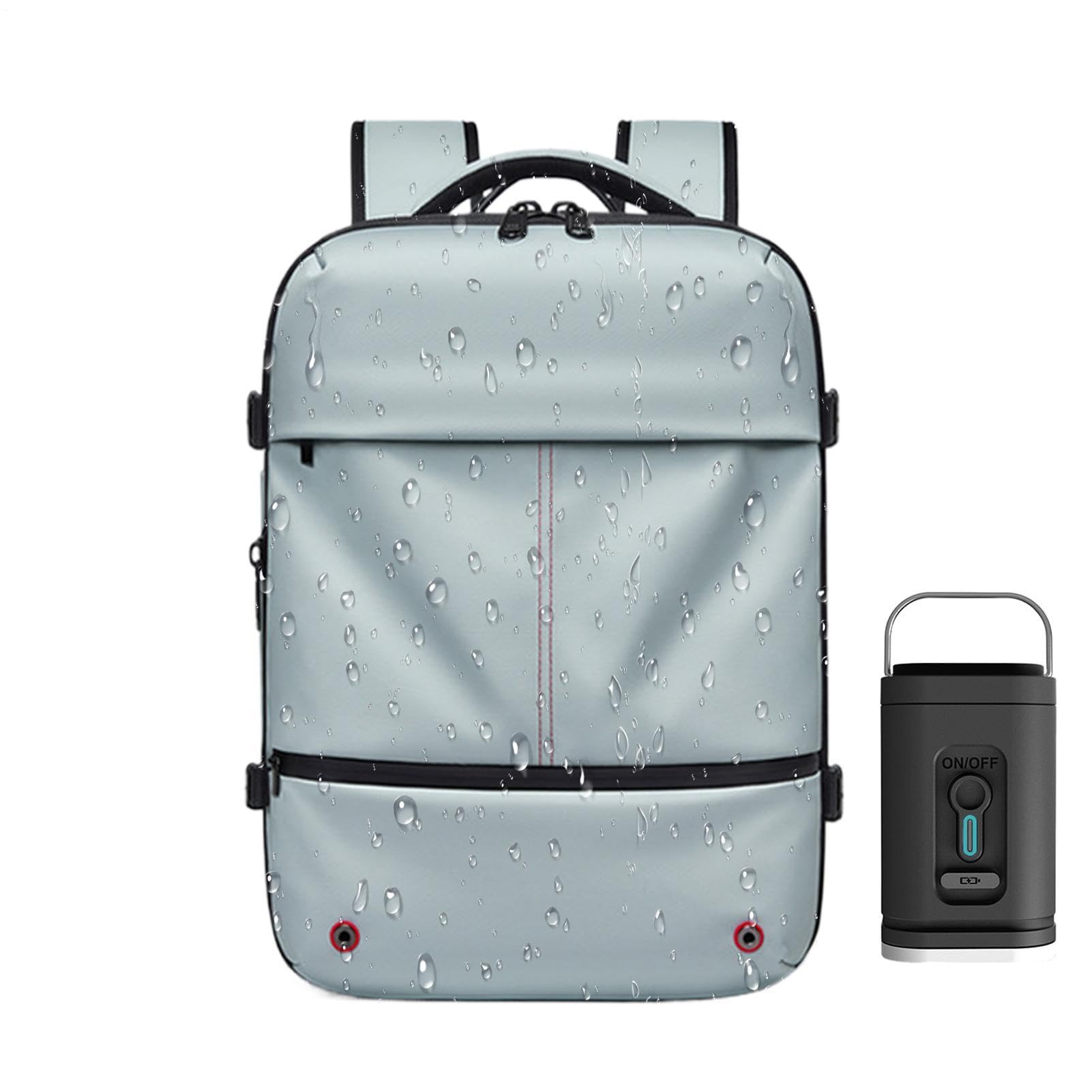 Expandable Travel Backpack, Vacuum Compression Bag, 16.5×11.8×5.9 Inches, 48L Large Capacity, Lightweight Utility Storage, Water-Resistant Fabric for Camping Trail Fishing Field Work Business