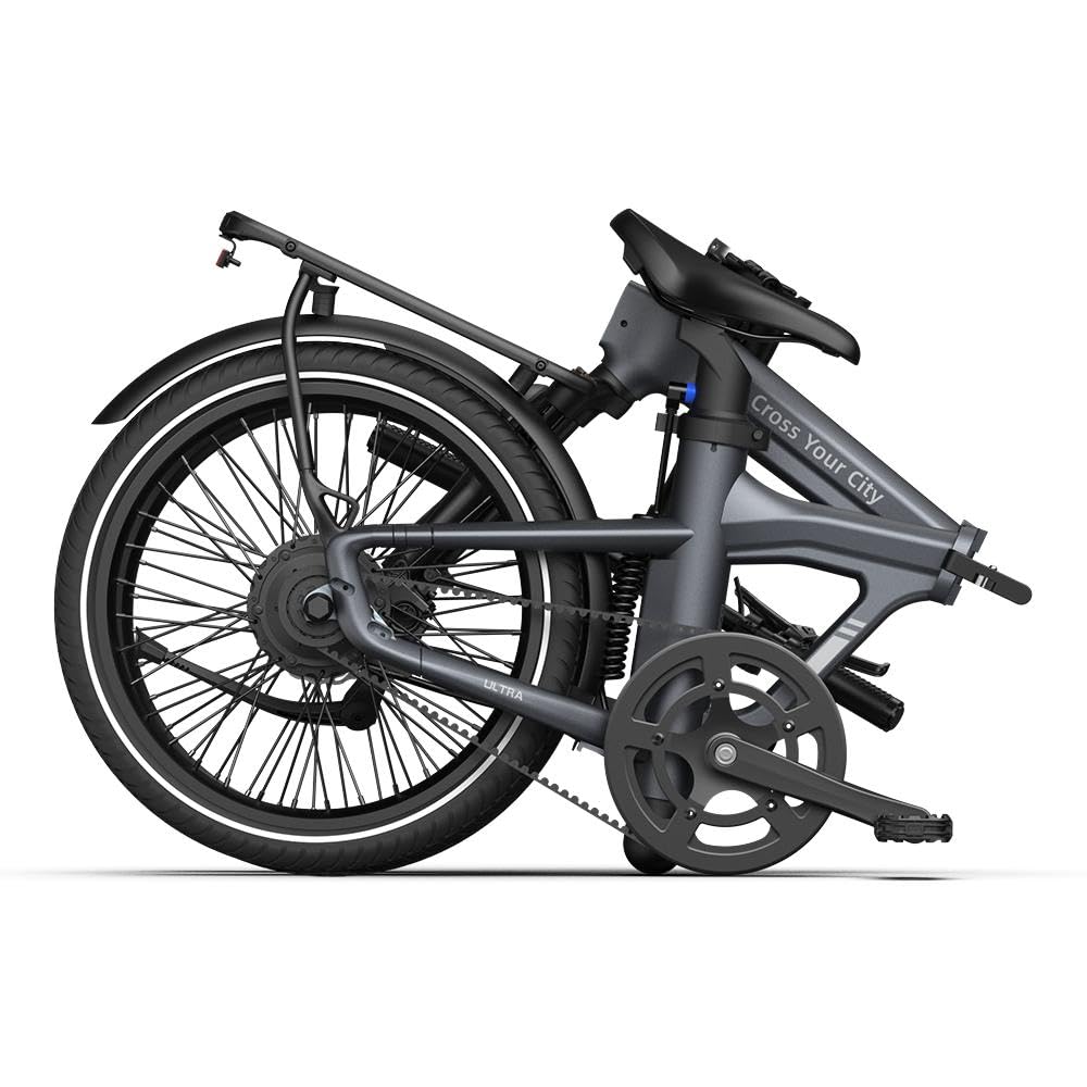ADO E-Bike Air20Pro/Ultra, Electric Bikes,BAFANG Bürstenloser Motor,klapprad Pedelec,Riemenantrieb,20 Zoll, 2/3 Gang, ADO APP,2,4"-IPS-Display,ebike Damen/Herren