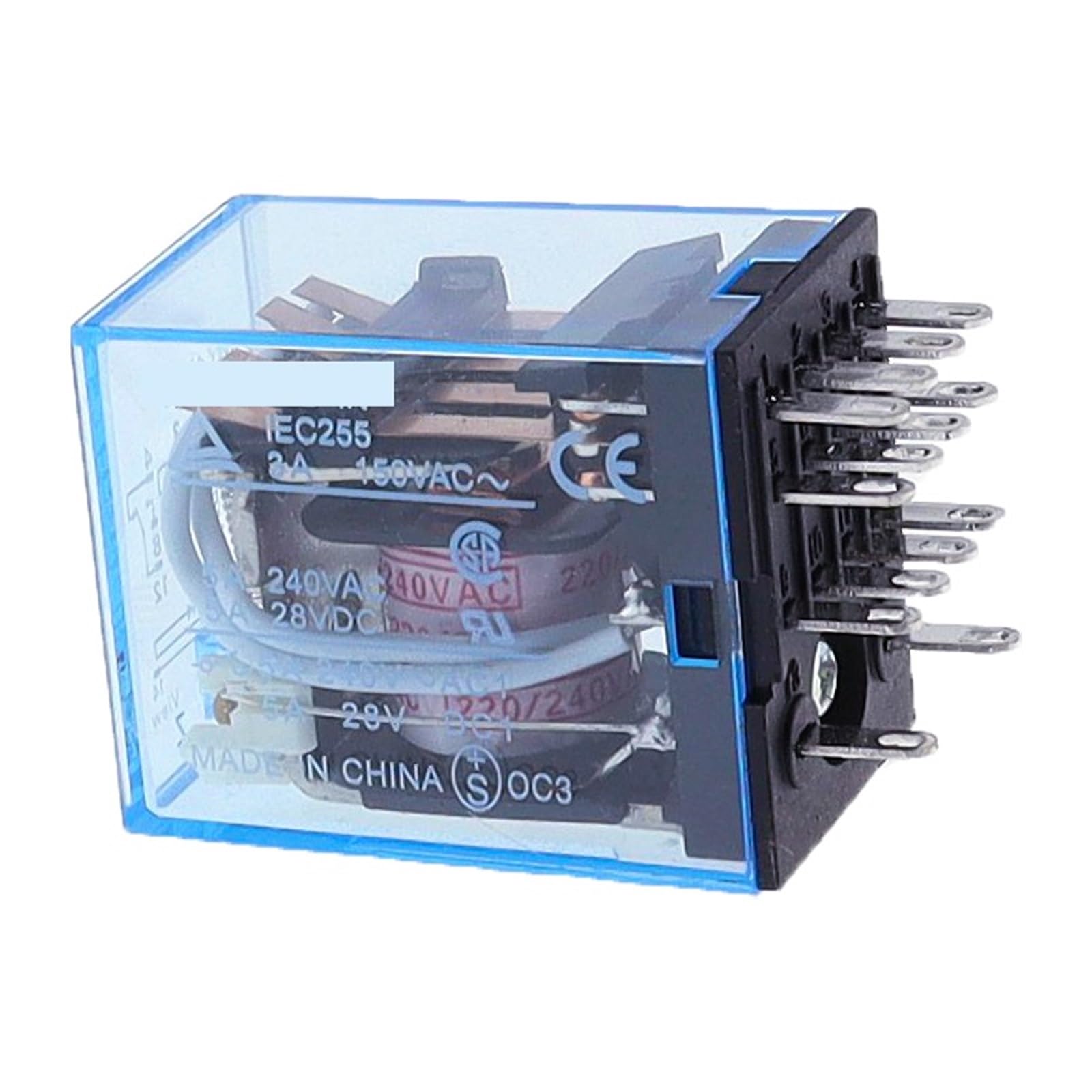 Relais miniature 14 pin MY4NJ DC 24V mini relais électromagnétique intermédiaire HH54P