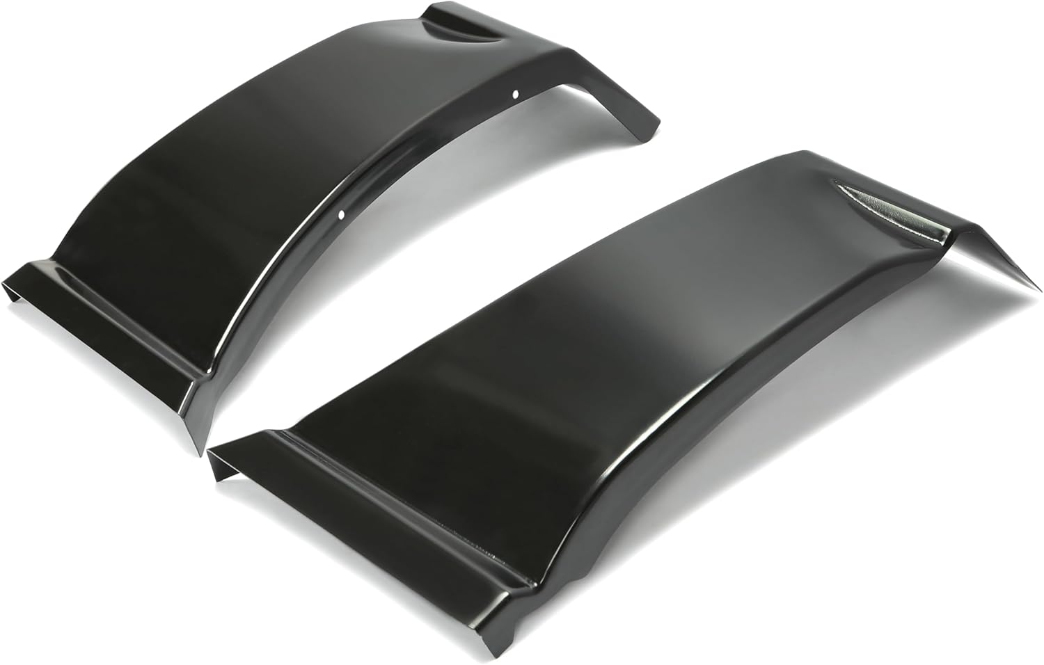 ALMULOO Rear Pair Quarter Panel Compatible with 00-06 Chevy Suburban Yukon XL,Electrophoresis,BLACK,left driver side&right passenger side