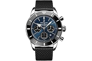 Breitling Superocean Heritage II Chronograph Automatic Blue Dial Men's Watch AB0162121C1S1: Taming...