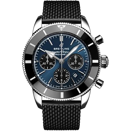 Breitling Superocean Heritage II Chronograph Automatic Blue Dial Men's Watch AB0162121C1S1: Taming...