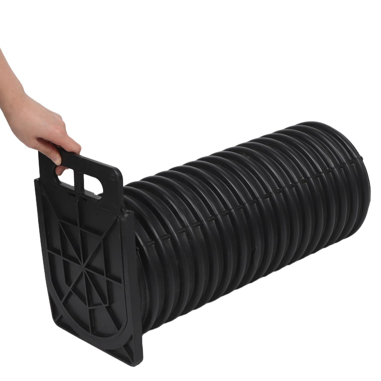 Toyvian Valvola in Plastica Nera per Tubo di Irrigazione con Cancello di Controllo, Materiale Stabile e Facile Installazione per Uso Agricolo e Irrigazione Campi