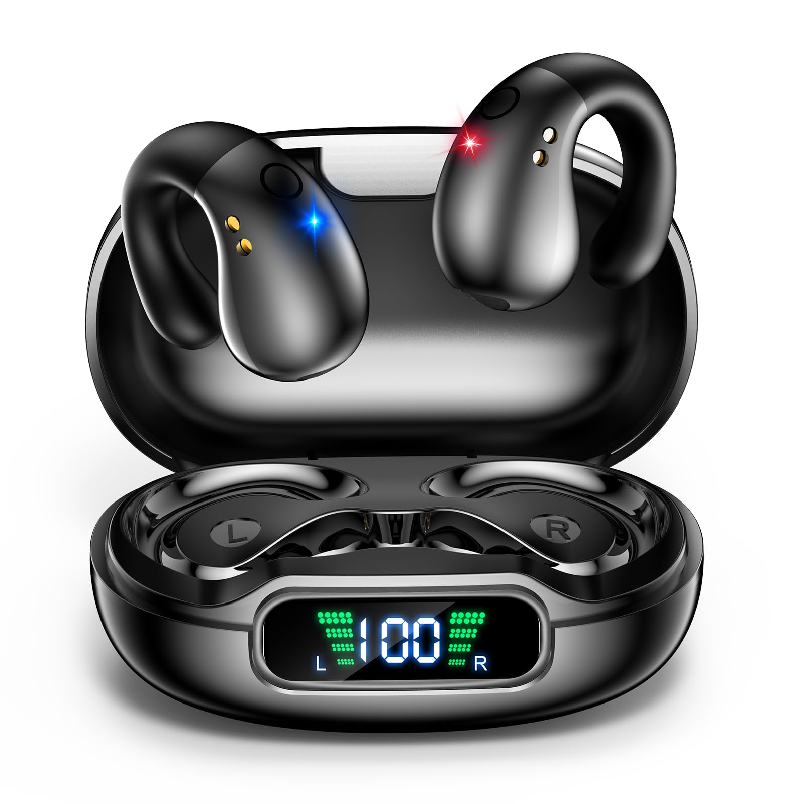 Amazon.co.jp: 【新時流 イヤホン bluetooth】イヤーカフイヤホン OWS