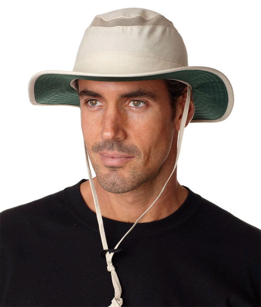 OB101 AD OUTBACK BRIMMED CAP STONE XL