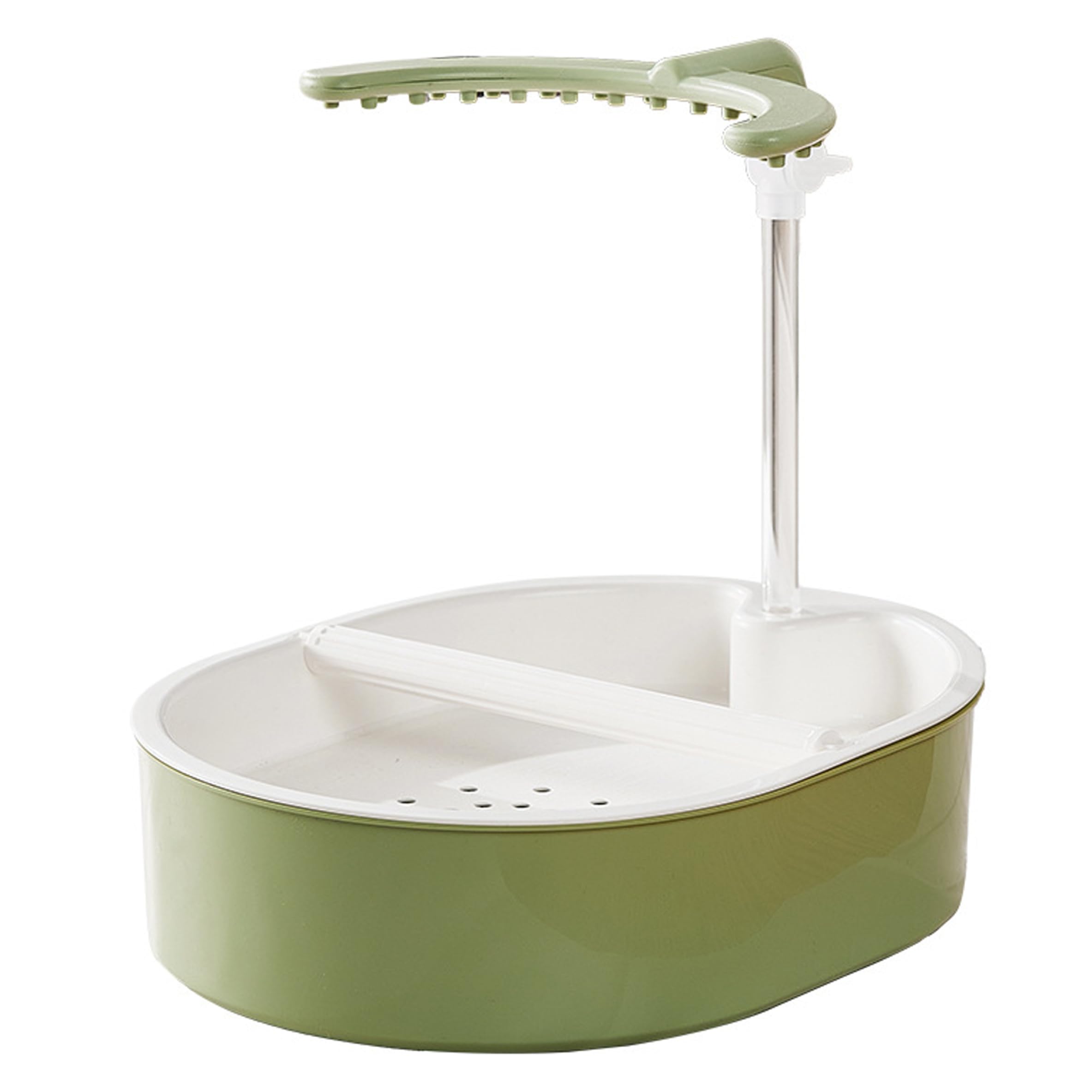 Baño para loros domésticos ideal para refrescar la jaula durante los días calurosos de verano