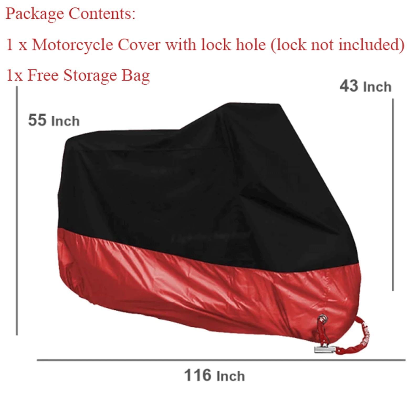 Funda Protectora para Motocicleta M-4XL, Cubierta Impermeable para Motocicleta, protección Solar para Exteriores o Cubierta para la Lluvia para la mayoría de Las Motocicletas