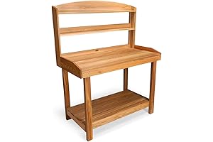 Premium All Things Cedar Potting Bench for Outdoor Gardening