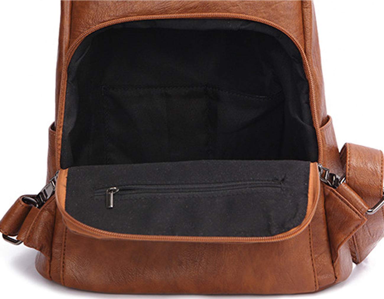 BUKESIYI Donna Borsa Zaino Elegante Zainetto Borse a Tracolla Zaini Antifurto Zainetti 2024 PU Pelle IT78134 Verde