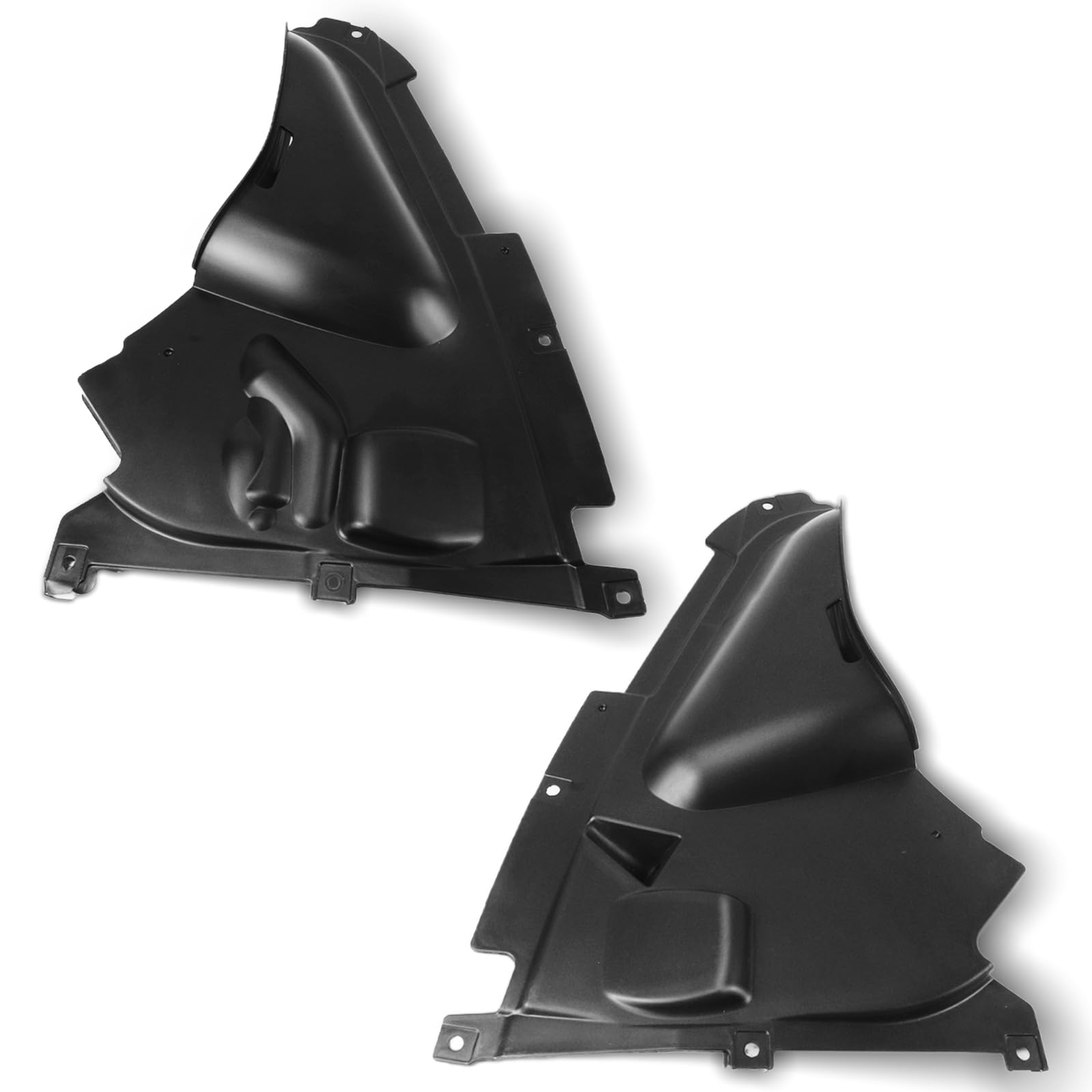 MUNIK Fender Liner L/R Compatible with BMW 2012-2017 320i 328i 335i 340i F30 F31 Replace# 51717260739 51717260740