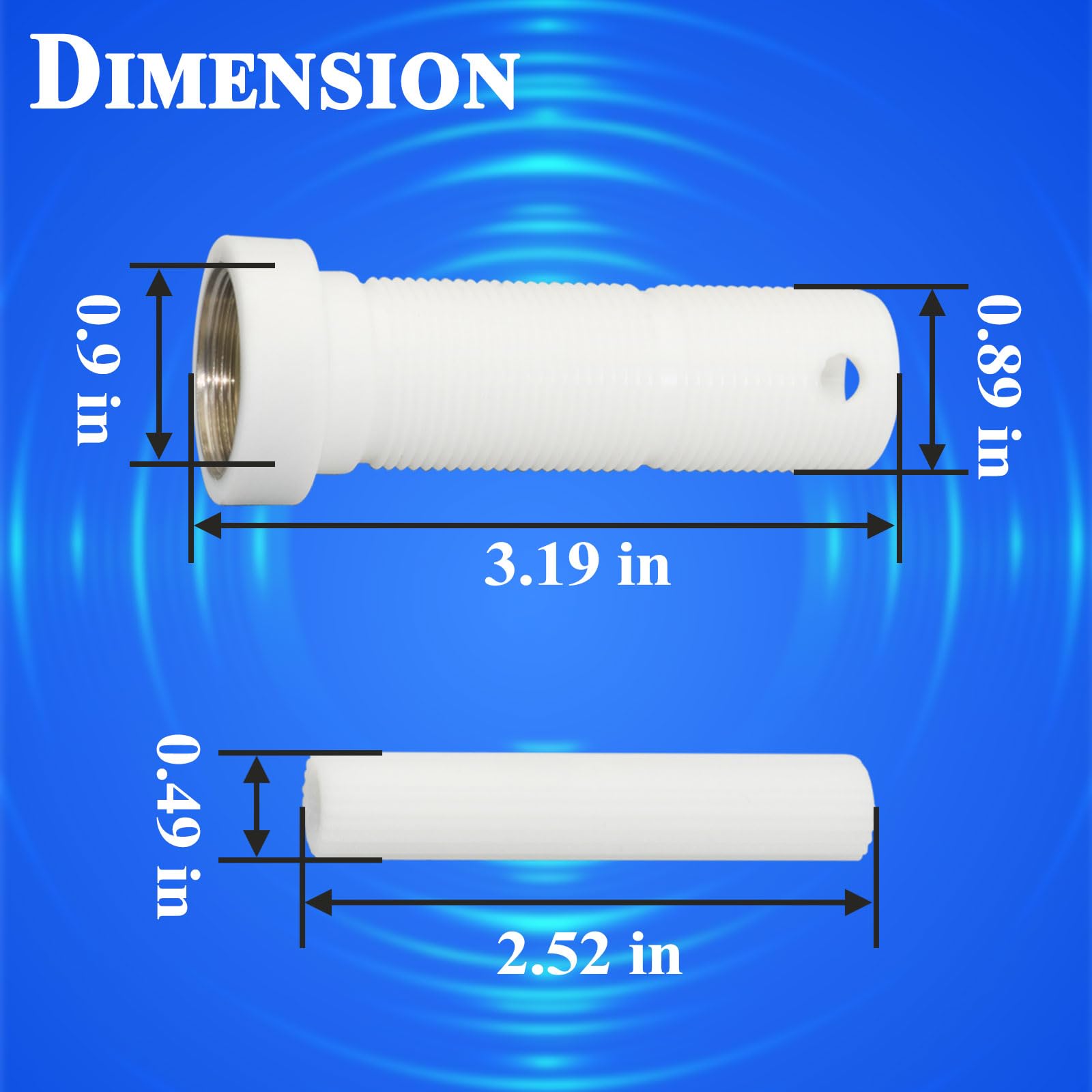 Danze Extension Kit For Ceramic Mixing Valve; Chrome D113001 - View #11