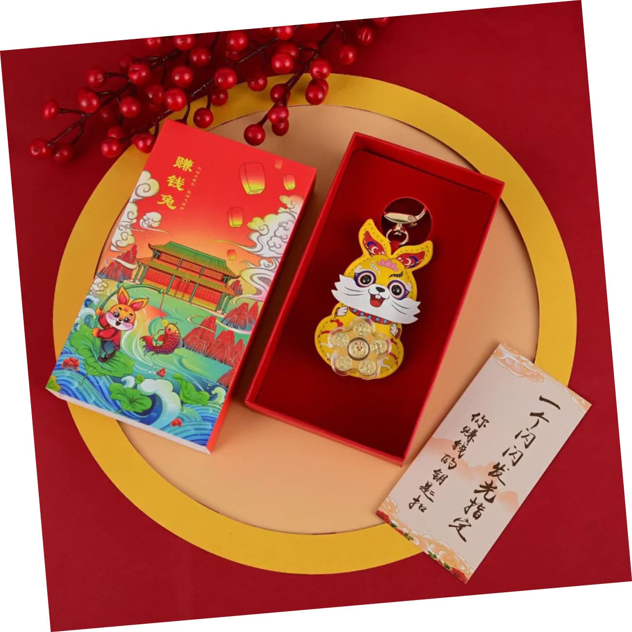 LIFKOME 5pezzi Portachiavi Ciondolo Decorativo Per Borse e Accessori Idea Per Per Capodanno