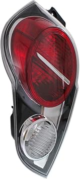 CarLights360: For 2013 2014 2015 Chevy Spark Tail Light Assembly Driver Side w/Bulbs DOT Certified Replacement for GM2800256