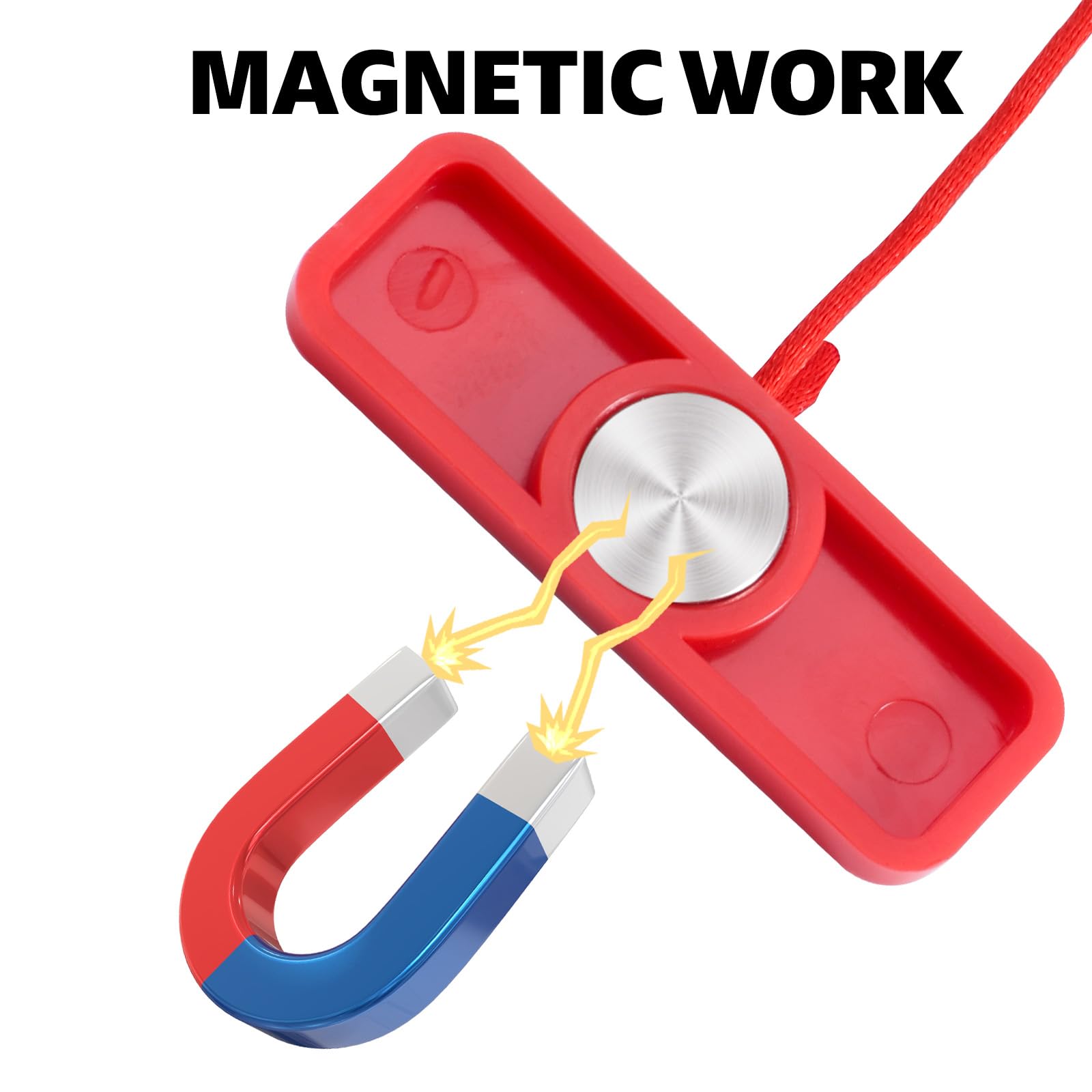 Lasuroa 2pcs Clés Magnétiques De Sécurité Pour Tapis Course