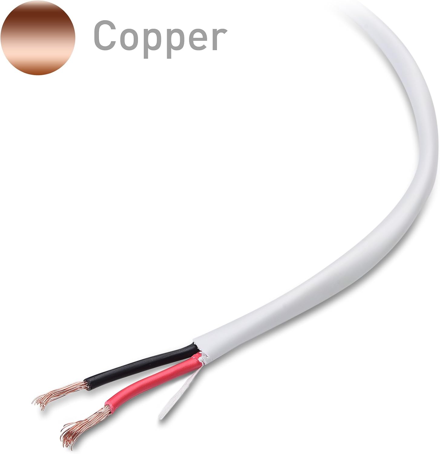 80% Off Discount Cable Matters 16 AWG CL2 in Wall Rated Oxygen-Free Bare Copper 2 Conductor Speaker Wire (Speaker Cable) 100 Feet Exclusive Discount 50% Price Cable Matters 16 AWG CL2 in Wall Rated Oxygen-Free Bare Copper 2 Conductor Speaker Wire (Speaker Cable) 100 Feet