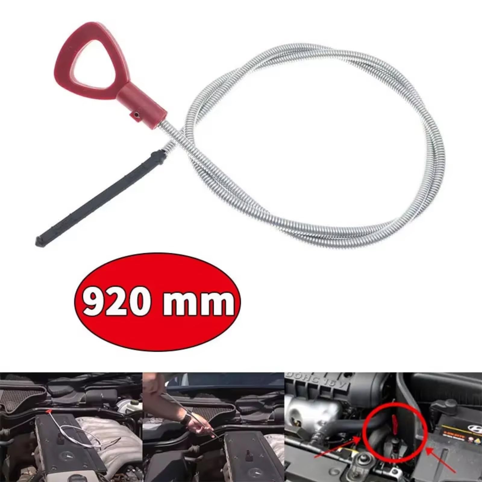 Acelerómetro Nivel Aceite Compatible Con Benz Para Classe A Para W168 Para W169 Para A140 1 Unidad. Varilla De Nivel De Aceite Para Caja De Cambios Automática. Accesorios: 9173211200721