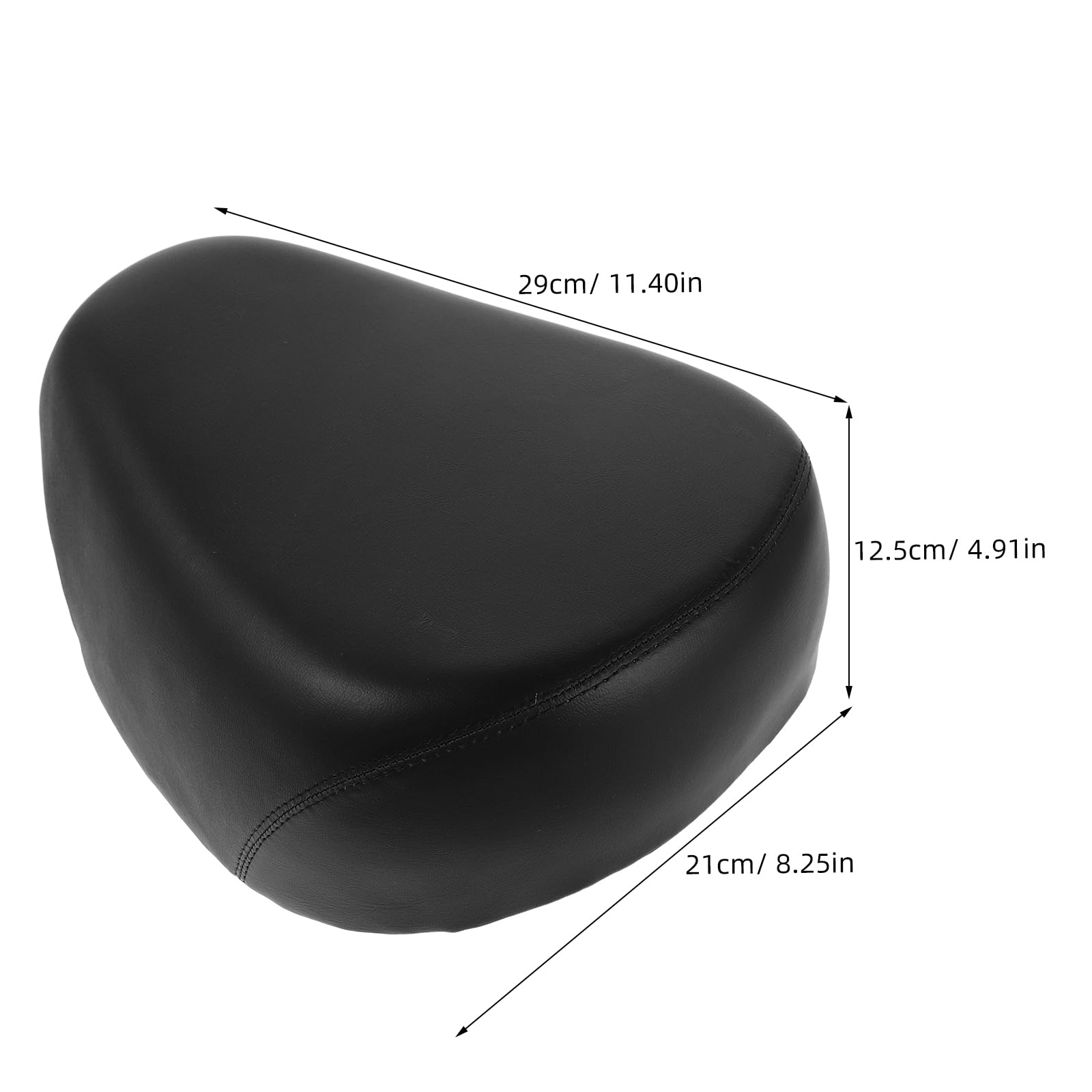BESTonZON Selle de vélo Ergonomique avec Insert hautement élastique - Coussin de Selle de vélo Confortable et Stable de Conduite et Conditions météorologiques