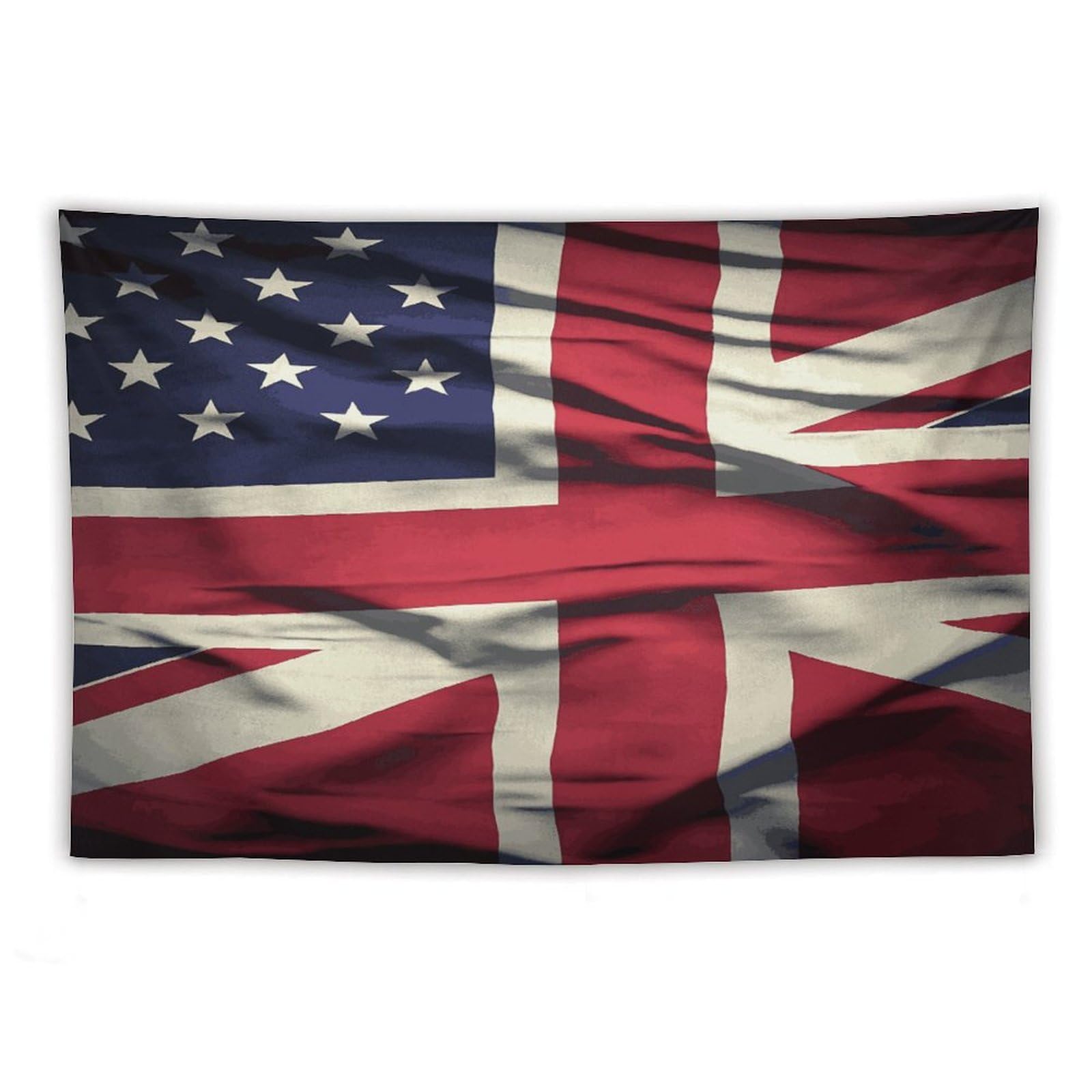 LDGSUPH USA Uk Flag Tapestry Wall Hanging Decor Anti-fading Aesthetic Wall Tapestries Fashion Wall Blanket Decor Modern Wall Art Tapestry for Bedroom Home Decor 60"x90"