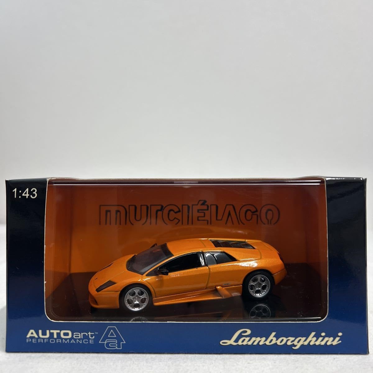 ランボルギーニ　ムルシェラゴAUTOart Murciélago 1:43 Amazon | AUTOart 1/43 Lamborghini MURCIELAGO Metallic Orange