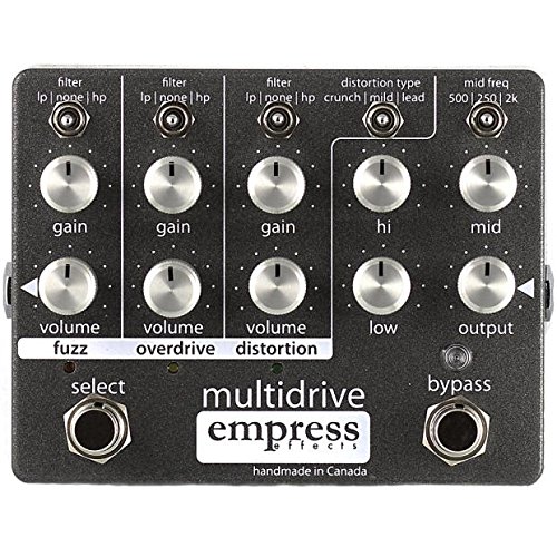 Empress Empress Multidrive Overdrive, Distortion & Fuzz