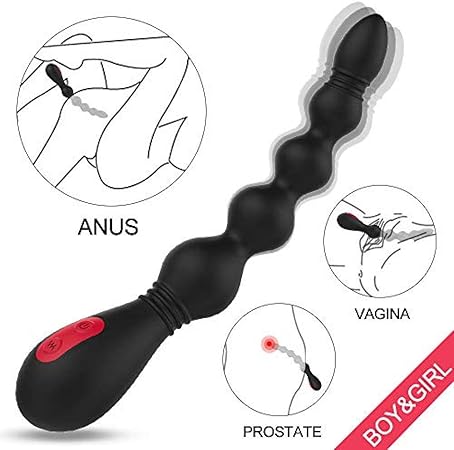 Vibrador anal erótico Vibrador de bola anal, estimulador de ...