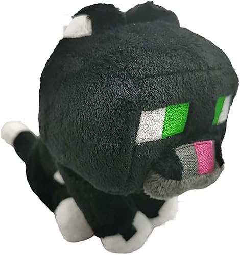 MGOHNACL Juguetes de peluche de gato de 9 pulgadas, animales de peluche de peluche de dibujos animados, decoración de habitación, juguetes perfectos